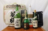 葵鶴プレミアム日本酒セットの特産品画像