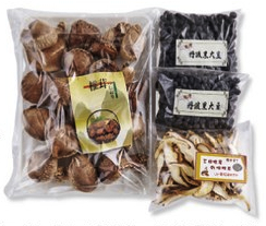 三田産原木乾燥椎茸、黒大豆セットの特産品画像