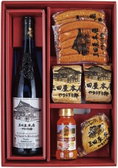 三田屋本店ロースハム・白ワイン詰合せの特産品画像