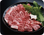三田牛焼肉と旬の海産物セットの特産品画像