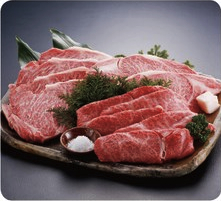 三田牛ステーキ＆すき焼＆塩焼き岩塩付の特産品画像
