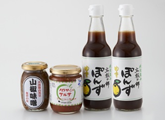 篠山で人気の地元産調味料セットの特産品画像