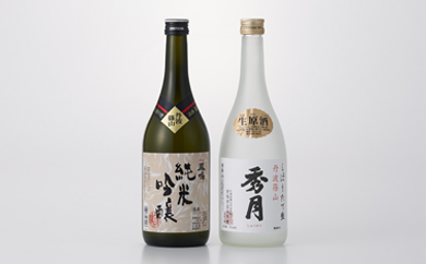 篠山の地酒　飲み比べ２本セットの特産品画像