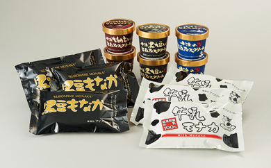 丹波　黒豆アイス　ファミリーおすすめセットの特産品画像