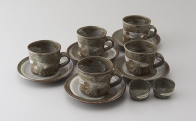 丹波焼コーヒーセット（信水窯）の特産品画像