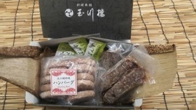 丹波篠山東門牛ハンバーグ・牛たたきセットの特産品画像