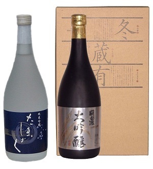 KS-50 大吟醸 闘竜灘と純米吟醸 たましずくセットの特産品画像