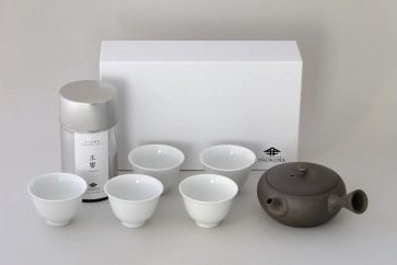かぶせ煎茶「玉響」＆オリジナル急須セットの特産品画像