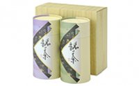 大和茶ギフトセット　紙缶２本入の特産品画像
