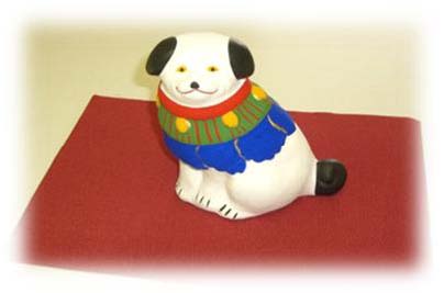 出雲人形(座り犬)の特産品画像