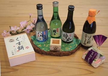 吉野の地酒と美味いものつめあわせの特産品画像