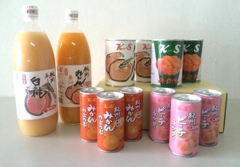 フルーツジュース&缶詰セットの特産品画像