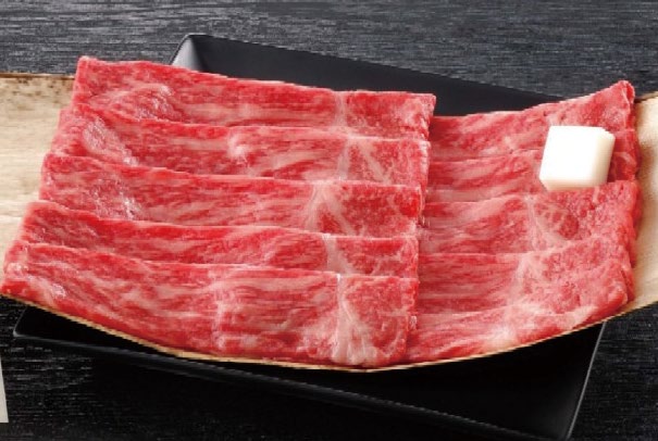 熊野牛　すき焼き用もも肉250gの特産品画像