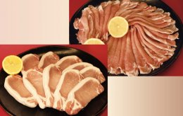 鳥取の豚「とっトン」ロースセットの特産品画像