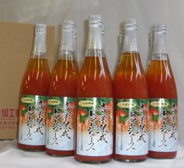 鳥取日南発音楽熟成トマトジュース12本セットの特産品画像