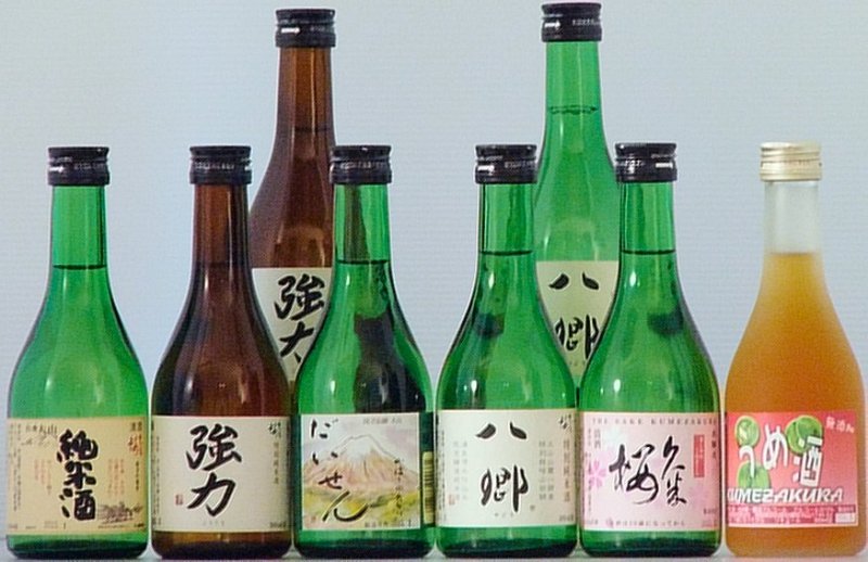 大山の地酒「くめざくら」バラエティセットの特産品画像
