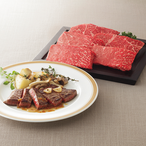 鳥取和牛オレイン55　モモステーキの特産品画像