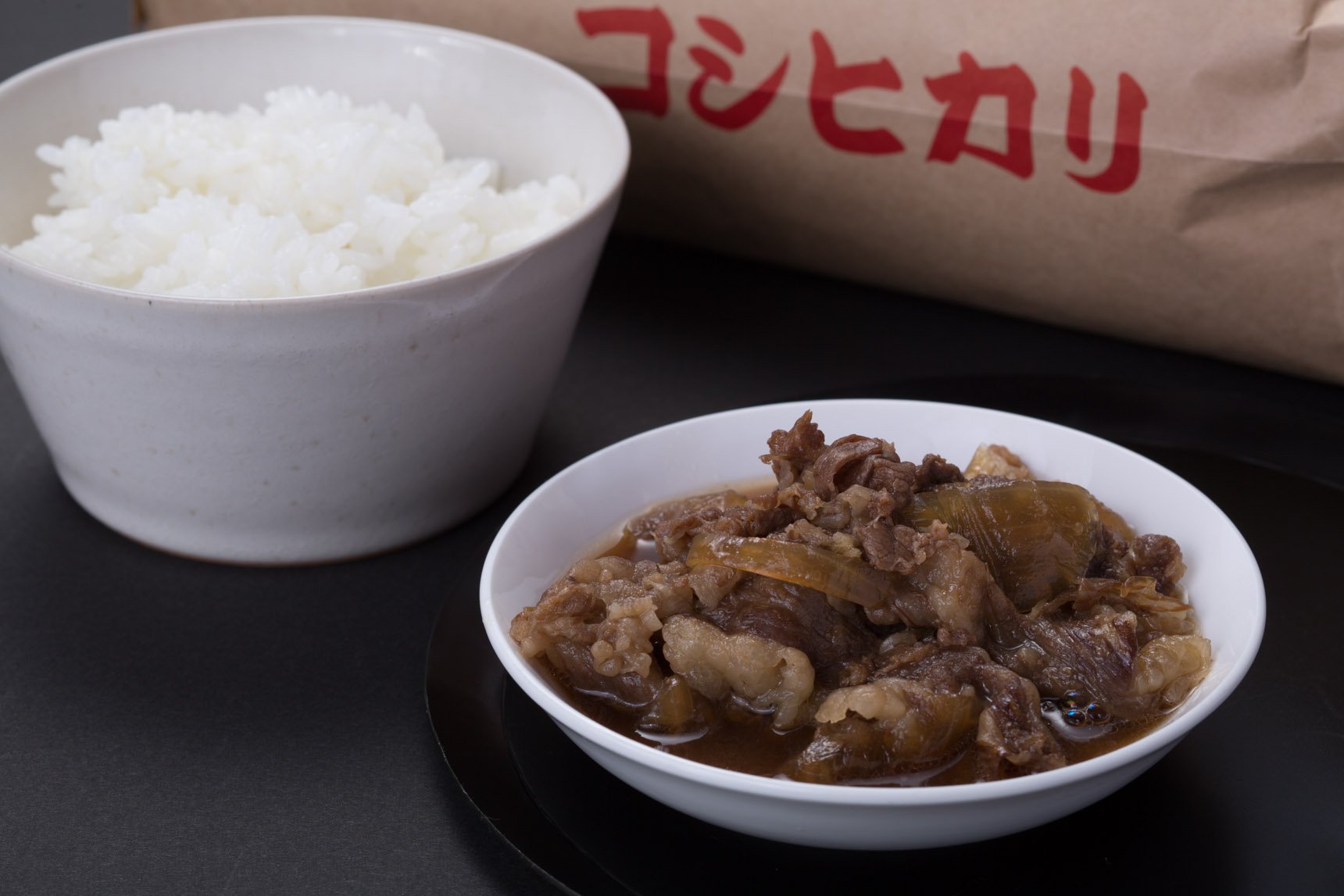 コシヒカリ・和牛牛丼セットの特産品画像