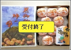 ふるさと八頭の花御所柿の里　化粧箱入りの特産品画像
