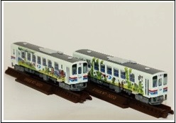 鉄道コレクション　若桜鉄道ＷＴ3000形　2両セットの特産品画像
