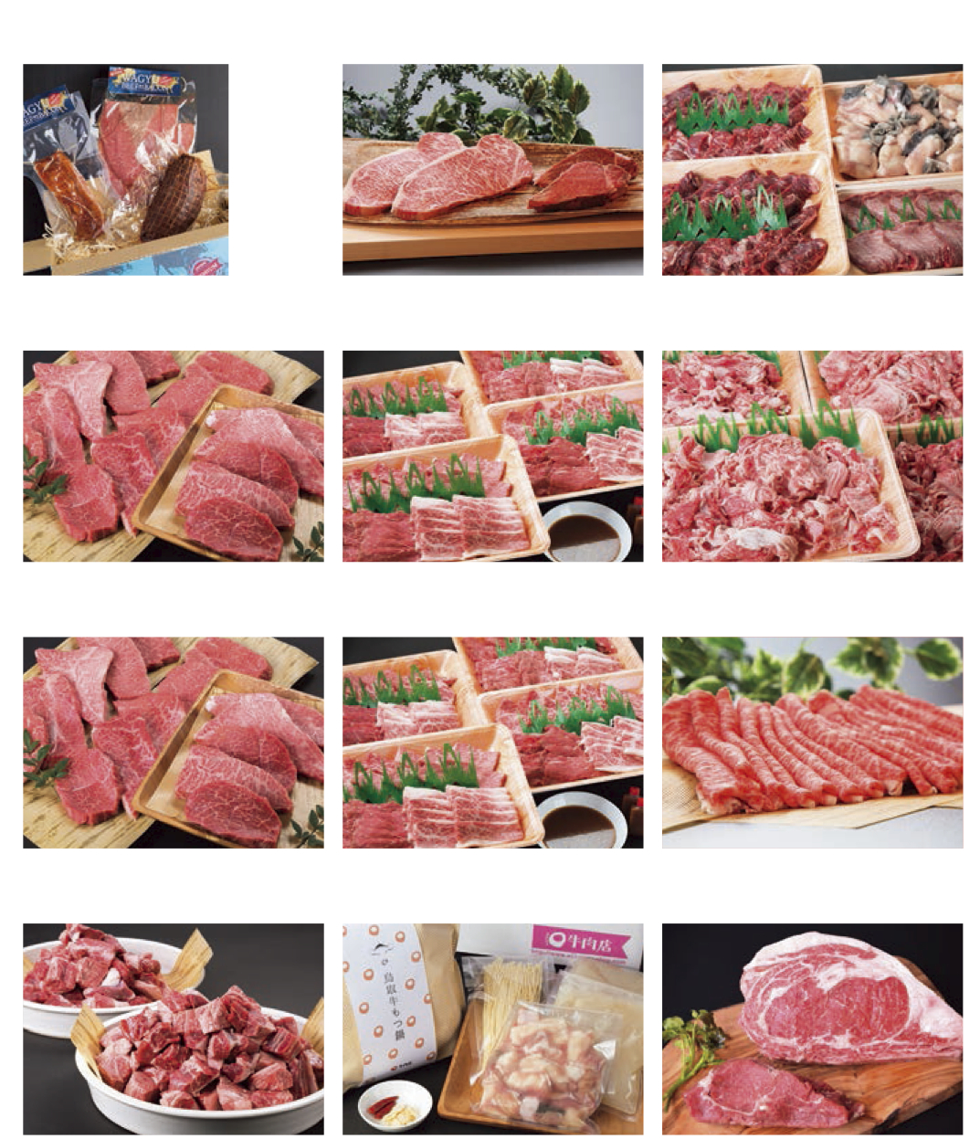 プレミアム(定期便) 鳥取和牛1頭分まんべんなく味わうセットの特産品画像