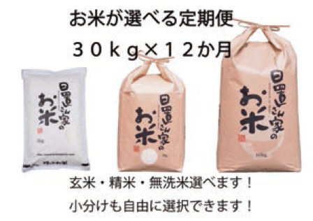 プレミアム(定期便) 日置さん家のお米 選べる30kg×12か月定期便の特産品画像