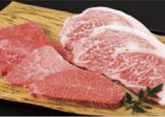 鳥取和牛 ロースステーキと希少部位のミニステーキセットの特産品画像