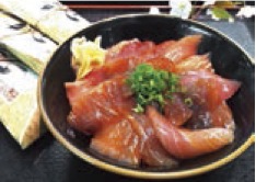 日本海の漬け丼おまかせセットの特産品画像
