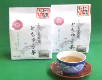 南部町産杜仲茶の特産品画像
