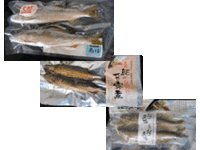 高津川天然鮎加工3品セットの特産品画像