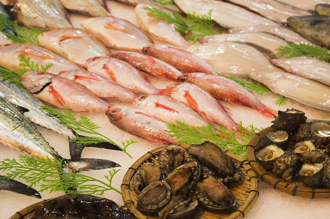 鮮魚貝類セットの特産品画像
