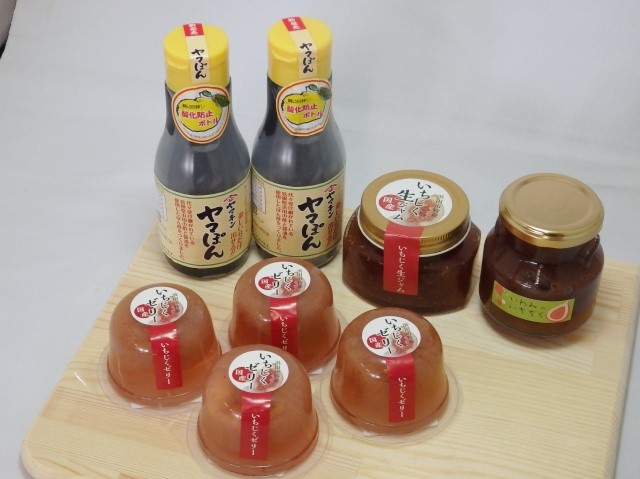 いちじく　and　ポン酢　セットの特産品画像