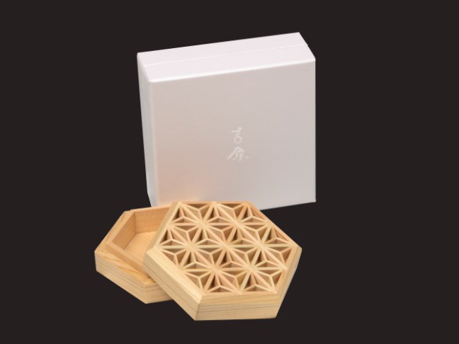 組子細工のジュエリーボックス（小）の特産品画像