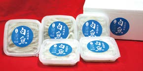 宍道湖産冷凍白魚の特産品画像