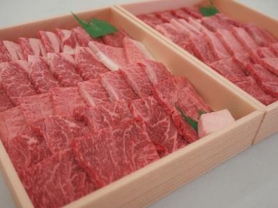 奥出雲和牛赤身焼肉用1kgの特産品画像