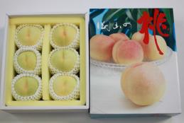 岡山の桃 清水白桃（2㎏×２箱）【タカタ果樹園】の特産品画像