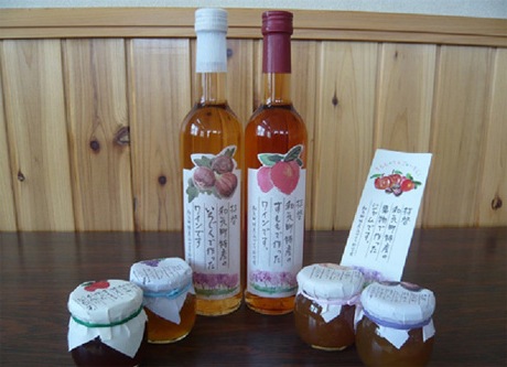 和気町特産　ワイン・ジャムセットの特産品画像