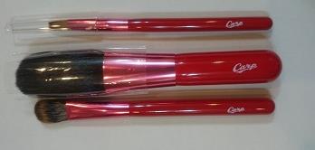 化粧筆 カープ化粧用ブラシ3本セットの特産品画像