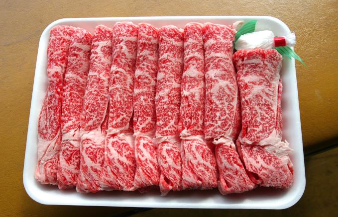 広島牛　すき焼き用の特産品画像