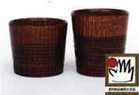 香川漆器「栗　フリーカップ」セットの特産品画像