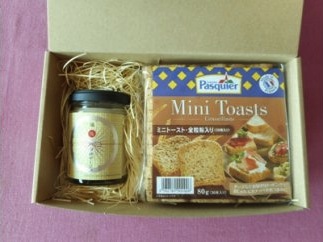 塩麹フロマージュ・ミニトーストセットの特産品画像