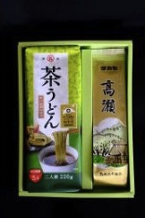 高瀬・茶うどんセットの特産品画像