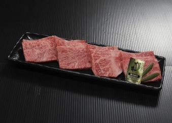 オリーブ牛（金）ロース焼肉400gの特産品画像