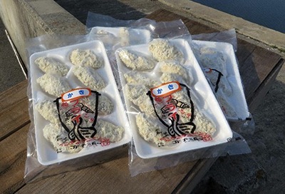 しまなみ海道　大三島　手造り牡蠣フライ（冷凍）の特産品画像
