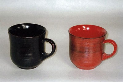 マグカップ　ペア(桜井漆器)の特産品画像