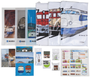 四国鉄道文化館　オリジナル鉄道グッズセットAの特産品画像