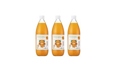 大洲産みかんジュース＋八朔果汁　1L計３本セット　みきゃんラベルの特産品画像