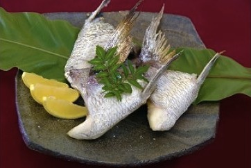 ゆら鯛釜飯・鯛カマセットの特産品画像