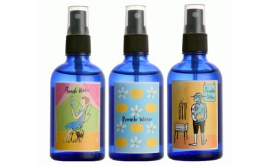 ポメロウォーター(柑橘の花の化粧水)3本セットの特産品画像