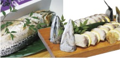 鯖・カマスの姿寿司の特産品画像